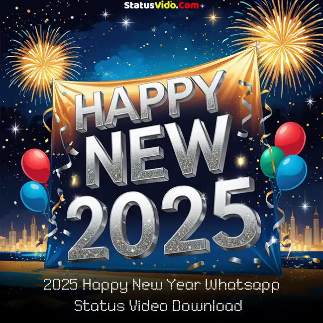 2025 Happy New Year Whatsapp Status Video Download