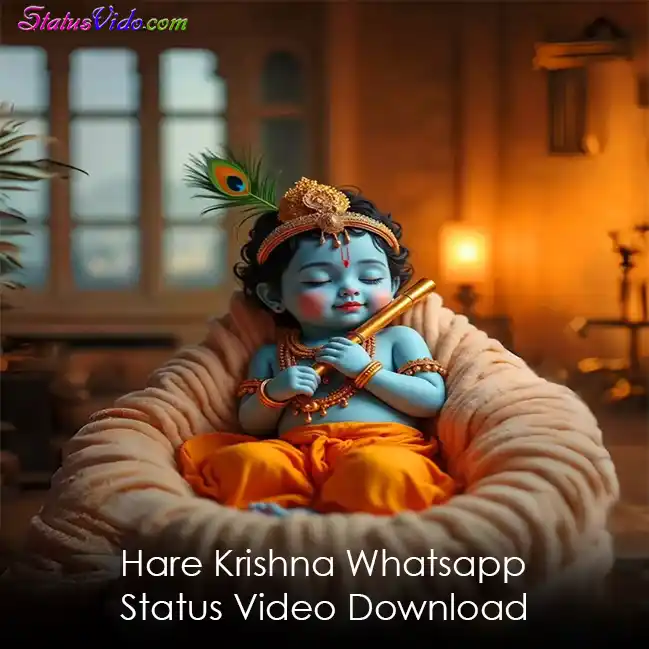 Hare Krishna Whatsapp Status Video Download