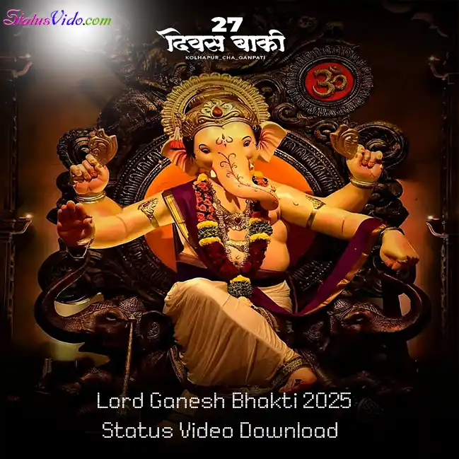 Lord Ganesh Bhakti 2025 Status Video Download