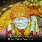 Sai Baba Whatsapp Status Video Download